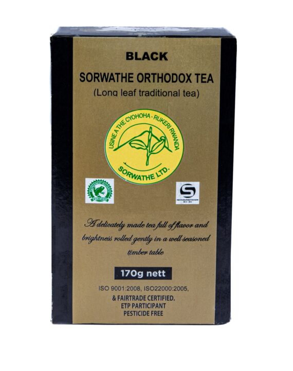 Herbata czarna "Long leaf Orthodox", 170 g, Rwanda